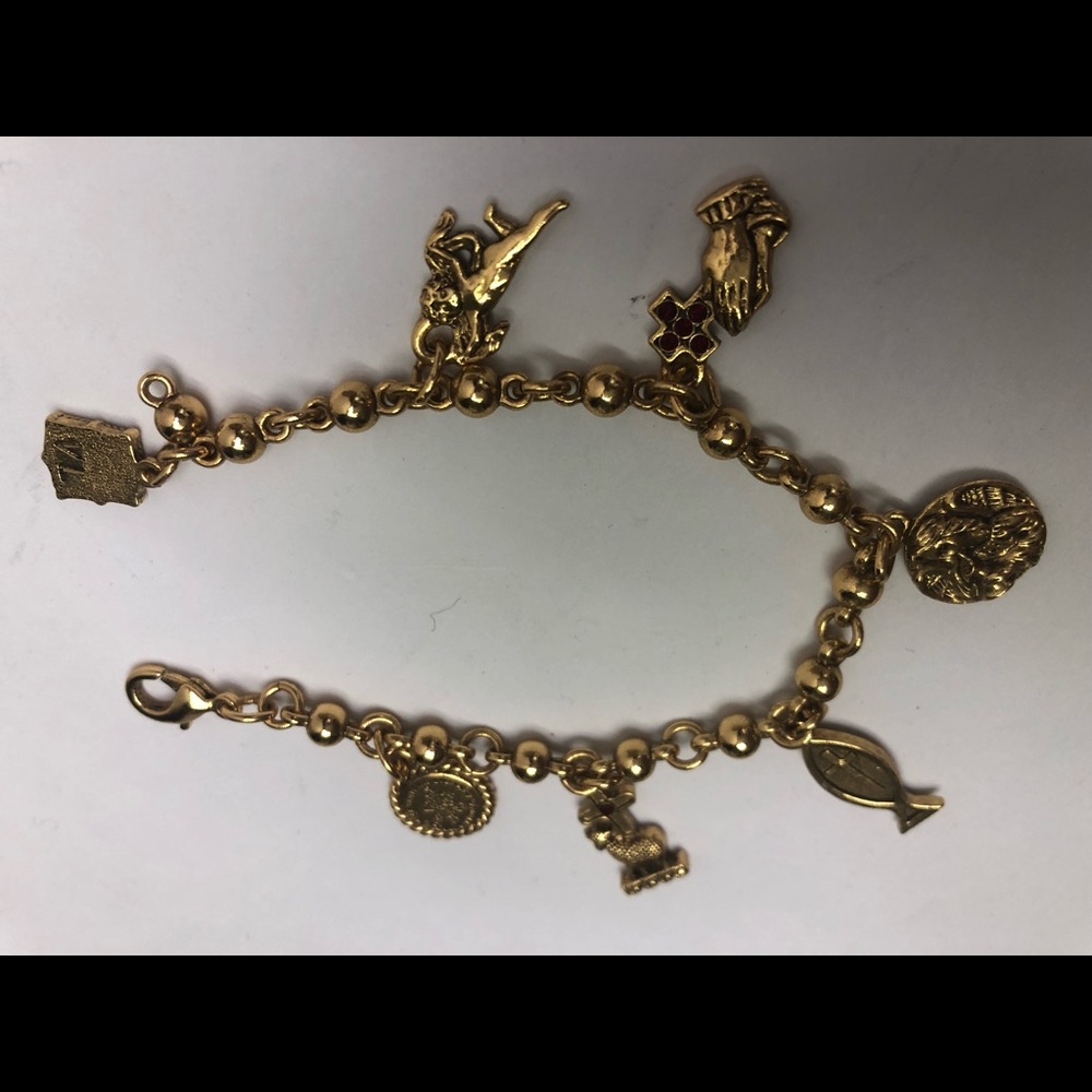 Vatican Collection Bracelets Gold tone New - Picture 5 of 6